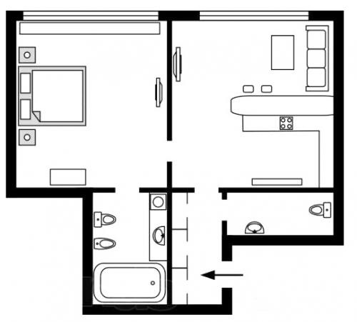 Sell 2-room apartment. Киев,  Драгомирова — photo 2