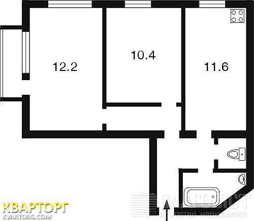 Sell 2-room apartment. Киев,  Пушкинская — photo 2