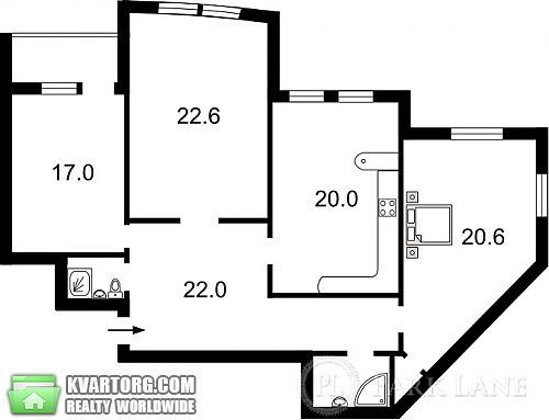 Sell 3-room apartment. Киев, Голосеевская — photo 2