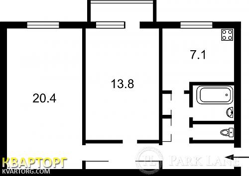 Sell 2-room apartment. Киев, М.Житомирская — photo 6