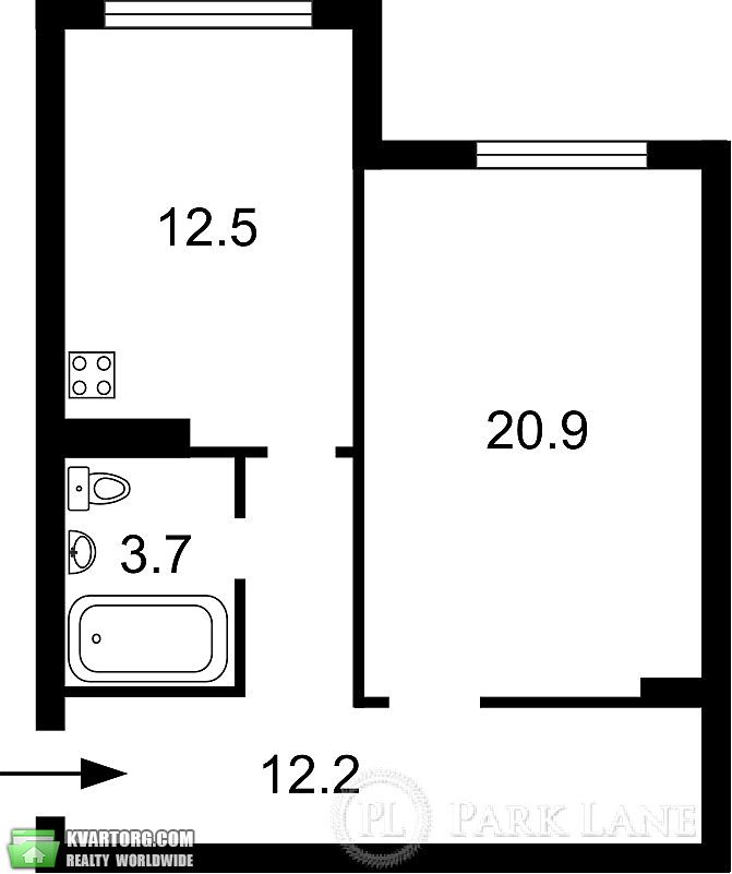 Sell 1-room apartment. Киев,  Григоренко пр — photo 2