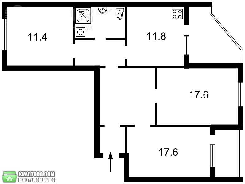 Sell 3-room apartment. Киев,  Эрнста — photo 7