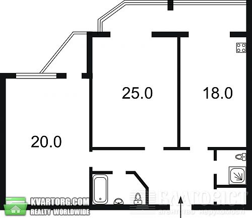 Sell 2-room apartment. Киев, Конева — photo 9