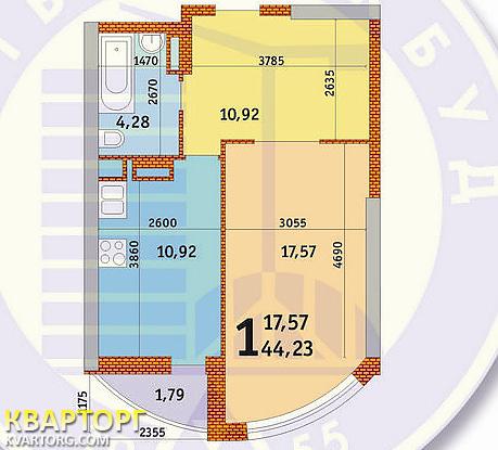 Sell 1-room apartment. Киев, Воссоединения пр — photo 4