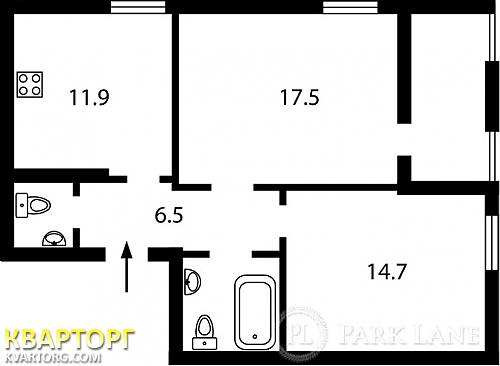 Sell 2-room apartment. Киев, Регенераторна — photo 2