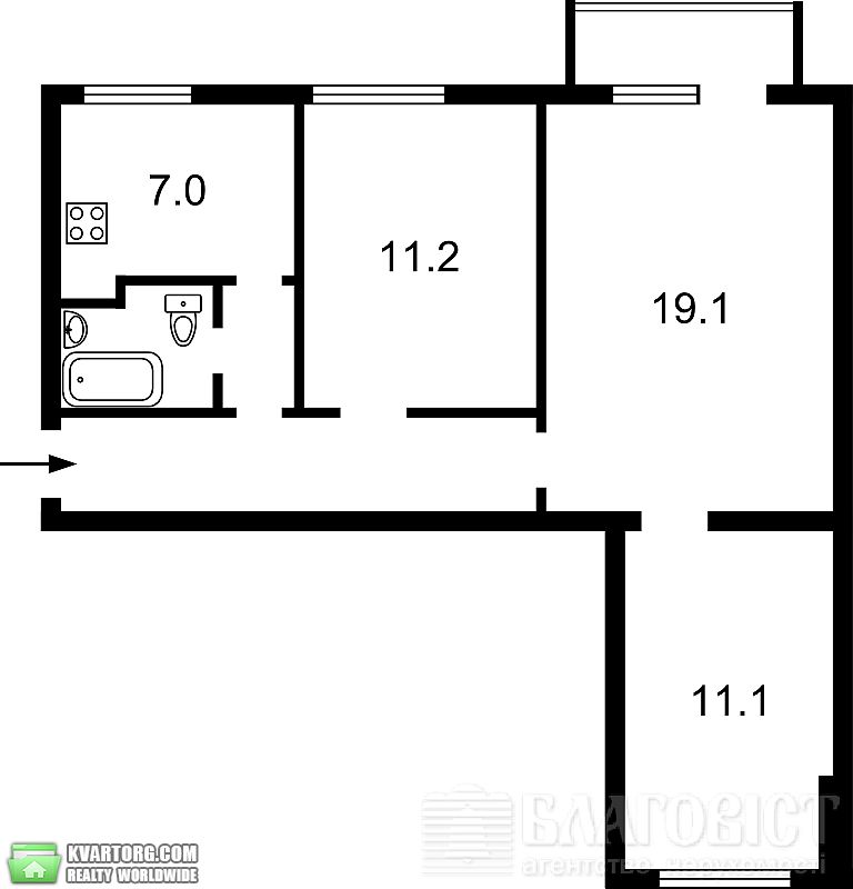 Sell 3-room apartment. Киев,  Леси Украинки бул — photo 6