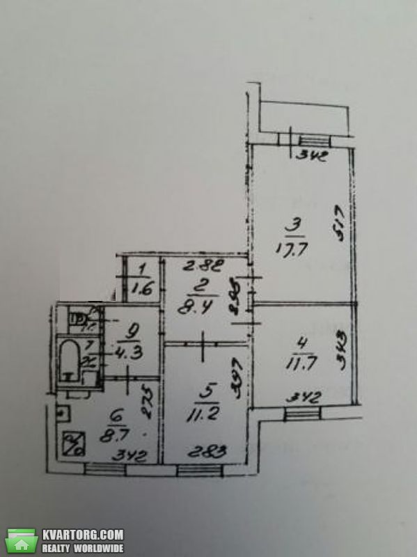 Sell 3-room apartment. Киев,  Героев Днепра — photo 7
