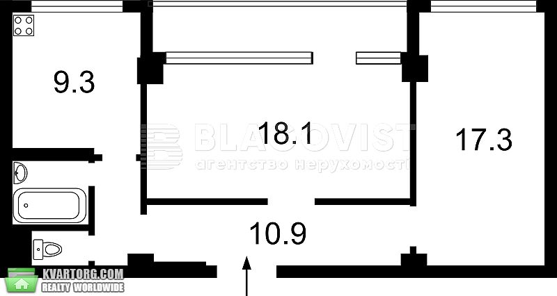 Sell 2-room apartment. Киев,  Владимирская — photo 5