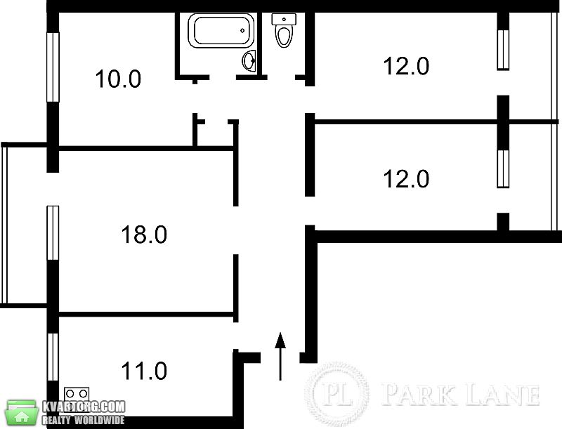 Sell 4-room apartment. Киев,  Приречная — photo 4