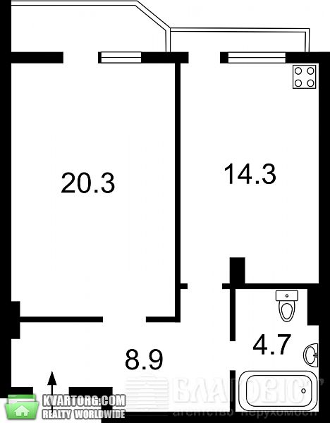 Sell 1-room apartment. Киев, Дегтяревская — photo 6