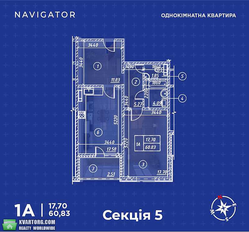 Sell 1-room apartment. Киев, Балтийский переулок — photo 3