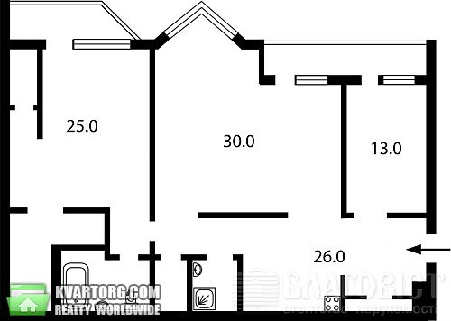 Sell 3-room apartment. Киев, Щорса — photo 2