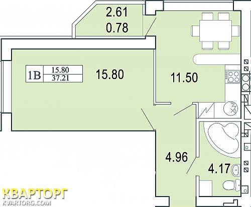 продам 1-комнатную квартиру. Ирпень,   Мечникова - фото 2