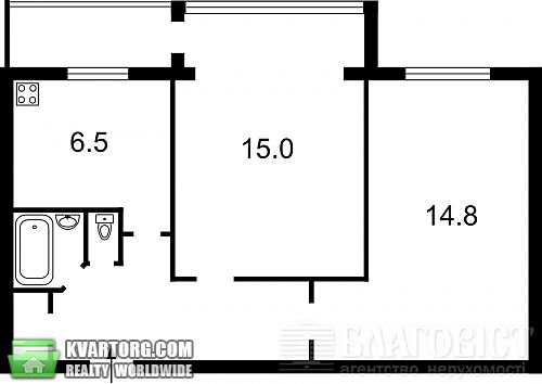 Sell 2-room apartment. Киев, Антонова — photo 2