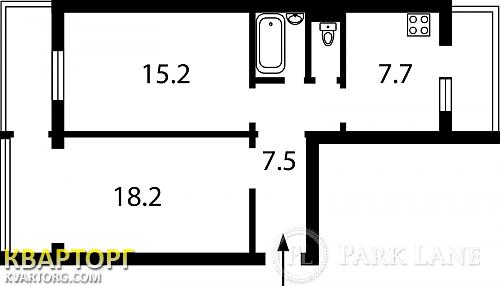 Sell 2-room apartment. Киев,  Тимошенко — photo 2