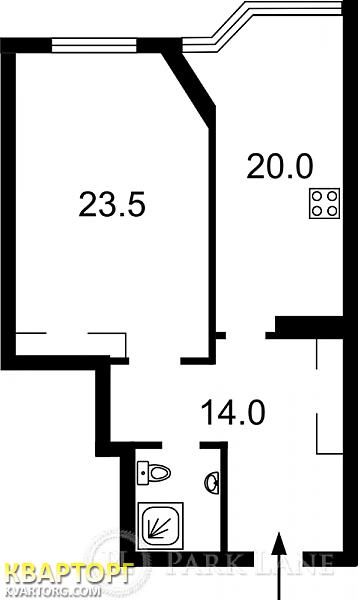 Sell 1-room apartment. Киев,  Гетьмана — photo 2
