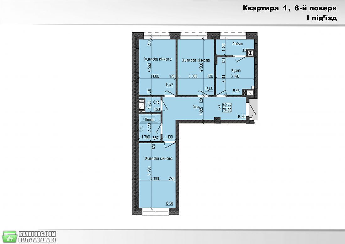 Sell 3-room apartment. Черновцы, проспект Незалежності — photo 9