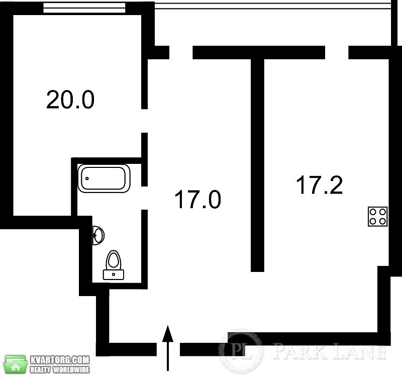 Sell 1-room apartment. Киев,  Майорова — photo 8