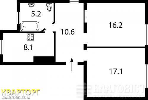 Sell 2-room apartment. Киев,  Обсерваторная — photo 2