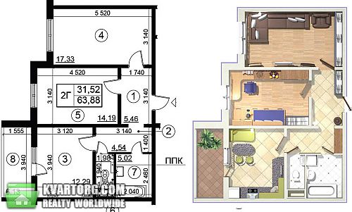 Sell 2-room apartment. Киев, чавдар — photo 3