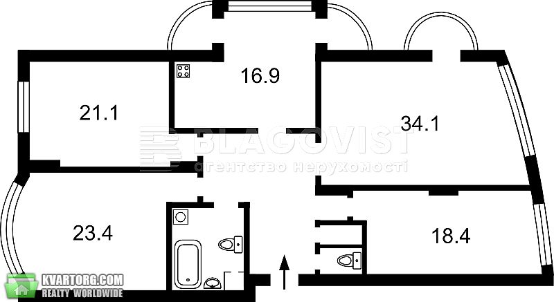 Sell 4-room apartment. Киев,  Старонаводницкая — photo 5