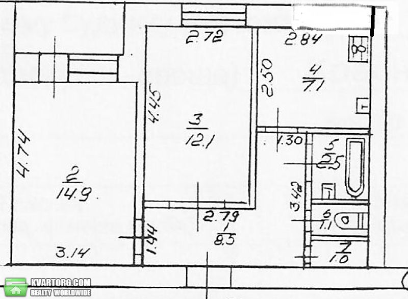 Sell 2-room apartment. Киев,  Краснова — photo 10