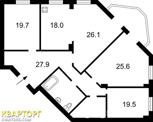Sell 3-room apartment. Киев,  Окипной — photo 1