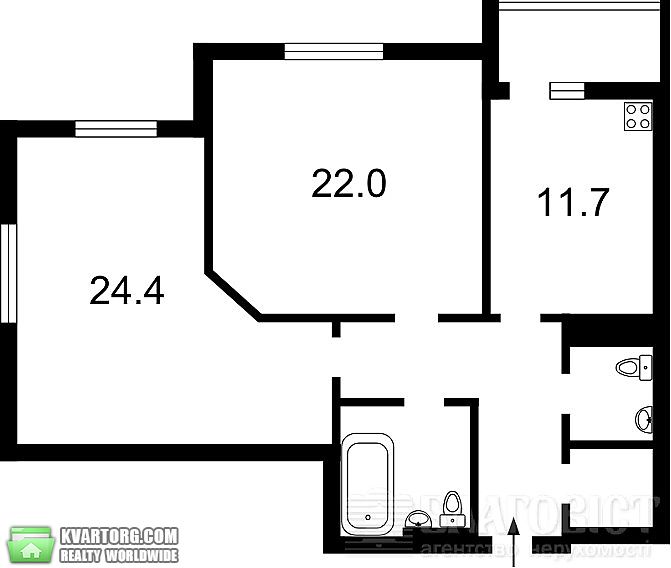 Sell 2-room apartment. Киев,  Филатова — photo 7