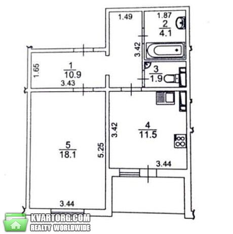 Sell 1-room apartment. Киев,  Здолбуновская — photo 10