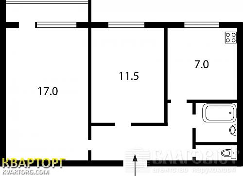 Sell 2-room apartment. Киев,  Приозерная — photo 5