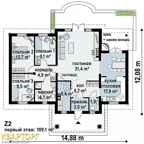 Sell house. Киев,  Трехсвятительская — photo 2