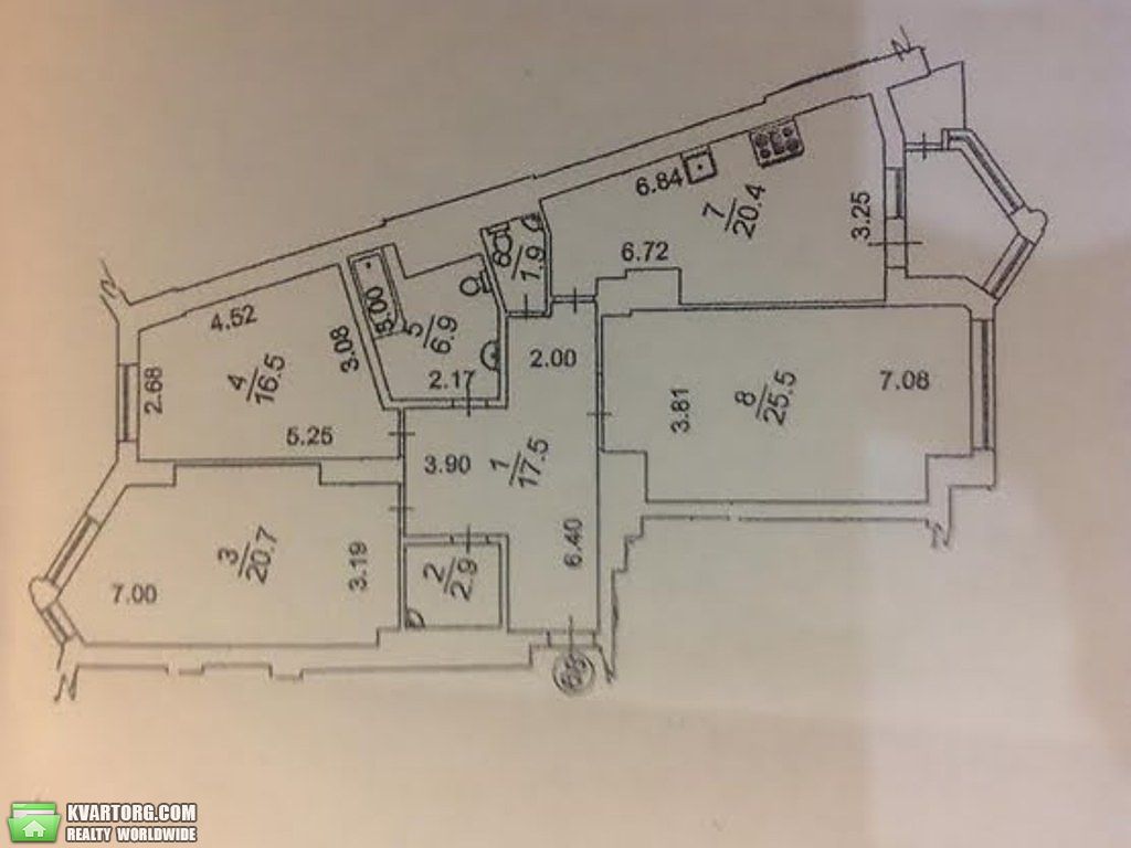 Sell 3-room apartment. Киев,  Богдана Хмельницкого — photo 2