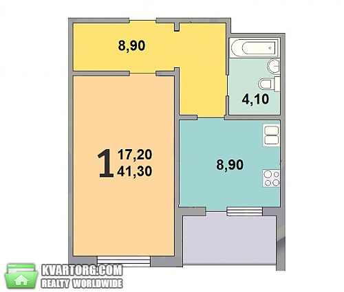 Sell 1-room apartment. Киев, Трутенко Онуфрия — photo 1
