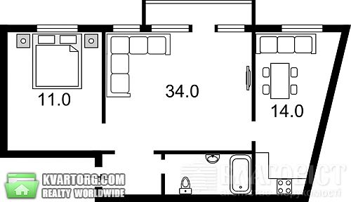 Sell 2-room apartment. Киев,  Бассейная — photo 5