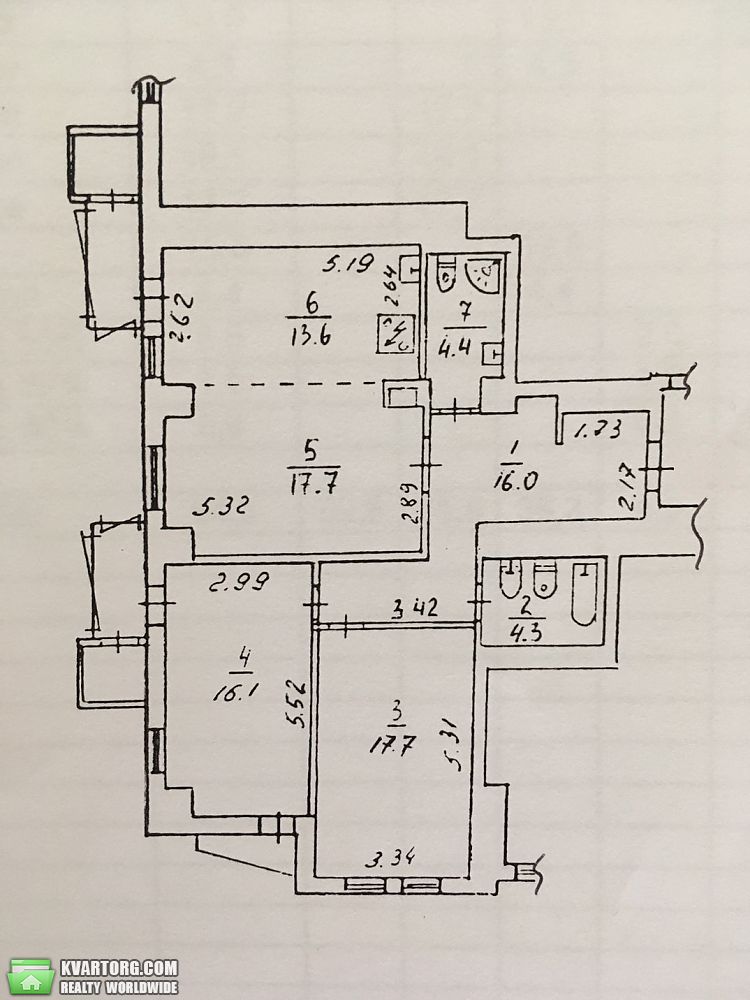 Sell 3-room apartment. Киев,  Мирного Панаса — photo 4
