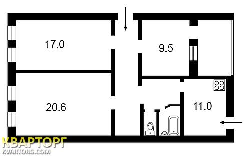 Sell 3-room apartment. Киев,  Большая Васильковская — photo 2