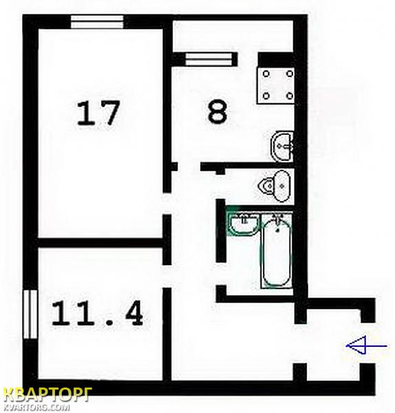 Sell 2-room apartment. Киев,  Драгоманова — photo 4