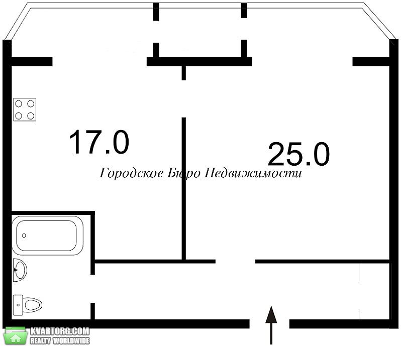 Sell 1-room apartment. Киев,  Мильчакова — photo 2