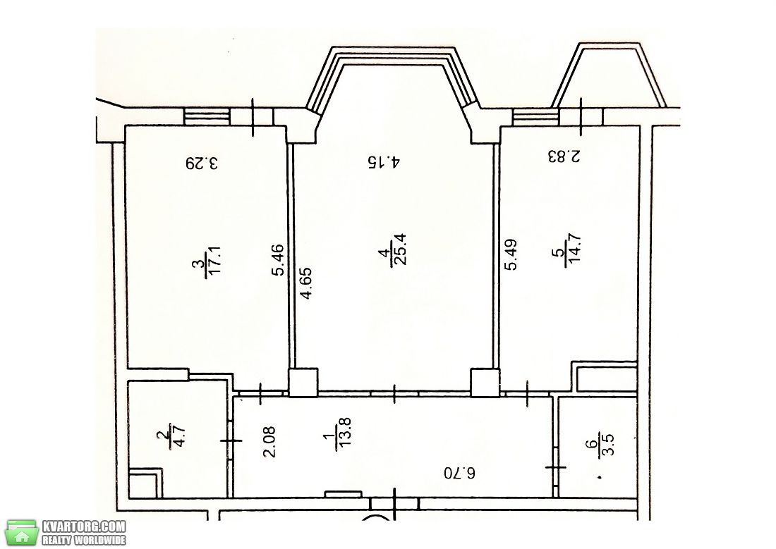 Sell 2-room apartment. Киев, Ломоносова — photo 2