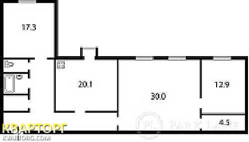 продам 3-комнатную квартиру. Киев,   Артема - фото 2