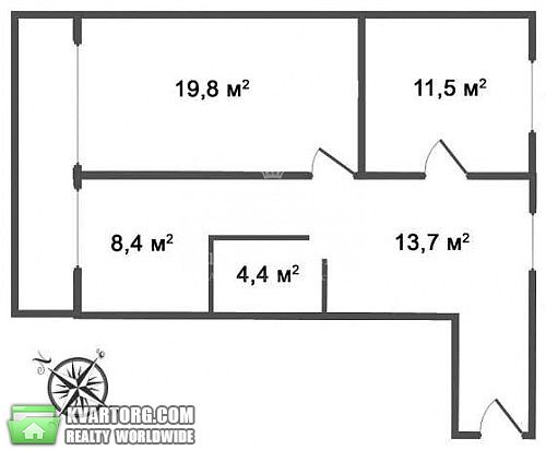 Sell 2-room apartment. Киев, Лабораторная — photo 2