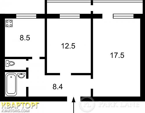 Sell 2-room apartment. Киев, Лятошинского — photo 2