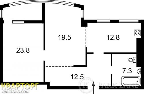 Sell 2-room apartment. Киев, Лумумбы — photo 2
