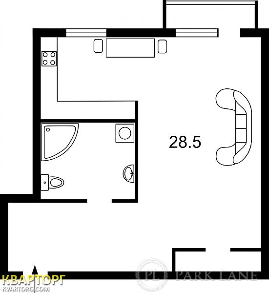 Sell 1-room apartment. Киев,  Мечникова — photo 2
