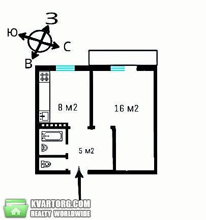 Sell 1-room apartment. Киев,  Стальского — photo 8