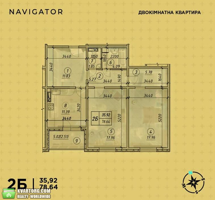 Sell 2-room apartment. Киев, Балтийский — photo 10