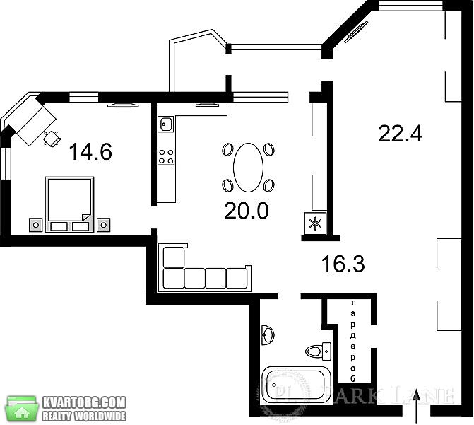 Sell 2-room apartment. Киев,  Кудряшова — photo 2