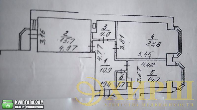 продам 2-комнатную квартиру. Киев,   Вильямса - фото 1