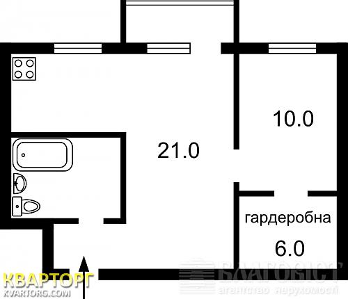 Sell 2-room apartment. Киев,  Дружбы Народов бул — photo 3