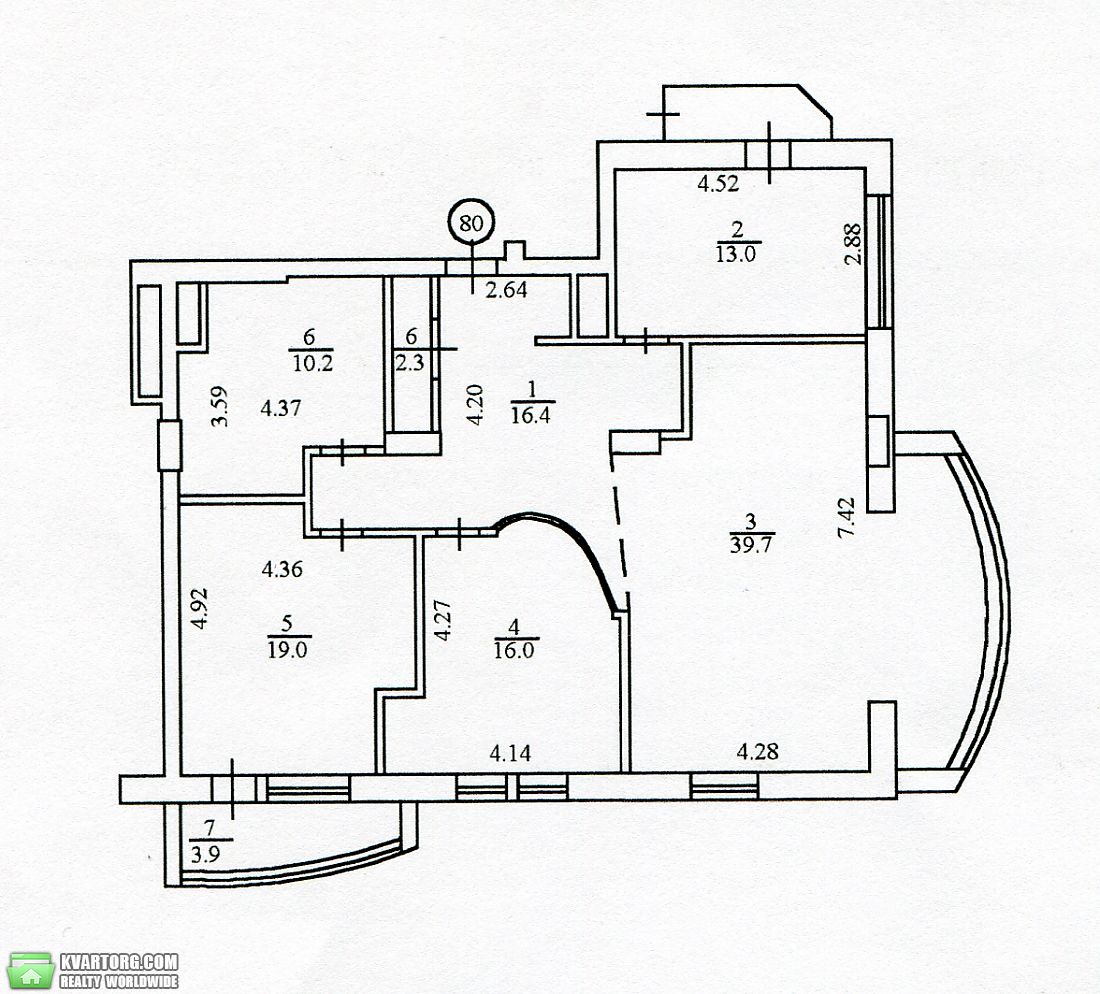 Rent out 4-room apartment. Киев, Провиантская — photo 2